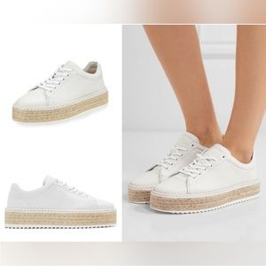 rag & bone White Espadrille Sneakers